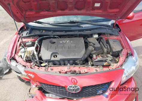 2010 Toyota Corolla S from USA, damaged, VIN 2T1BU4EEXAC500814